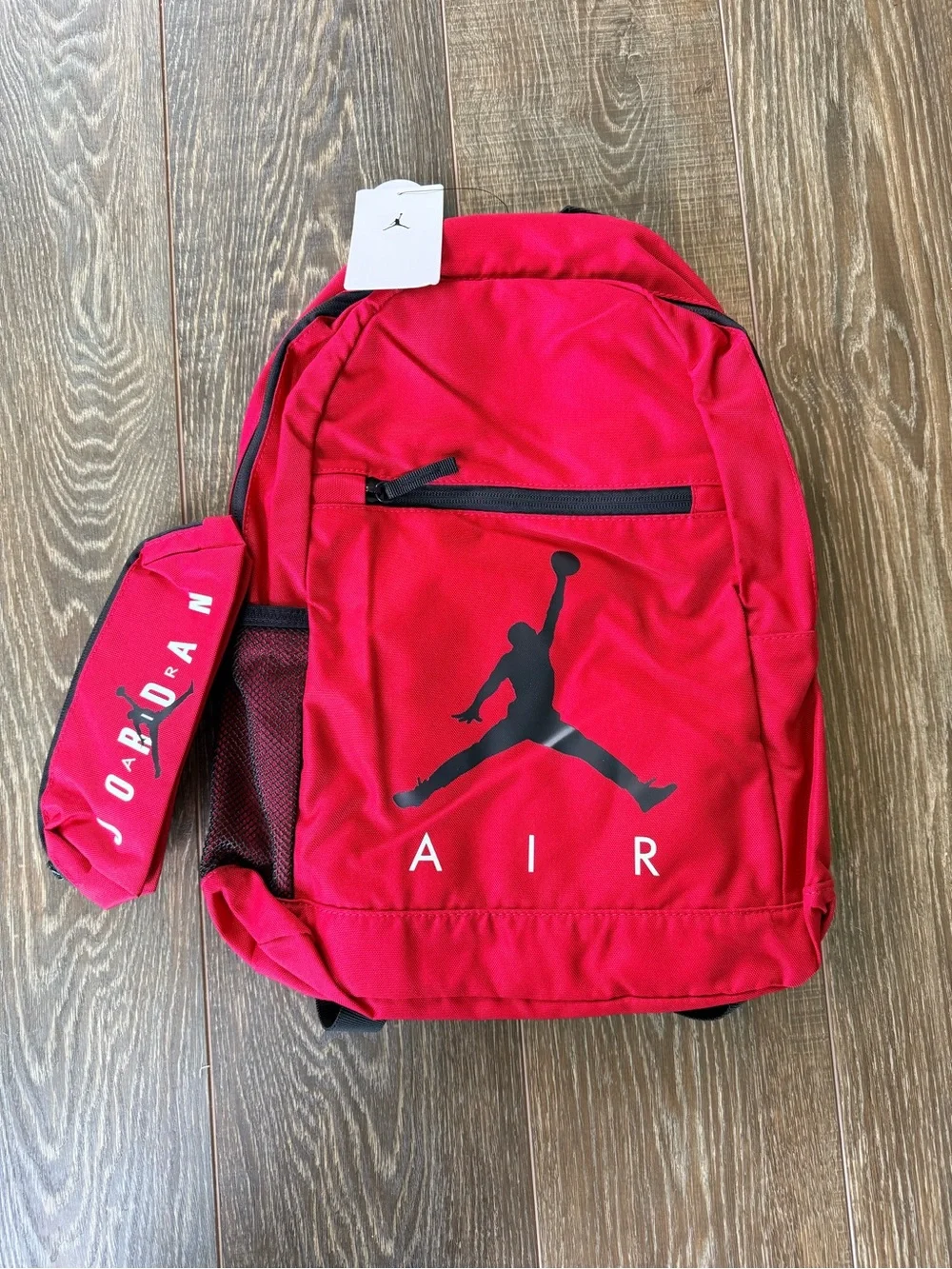 NEW - Jordan Unisex Red 2 pc Backpack With Utility Case - 9A0503-R78